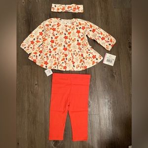 Little Me 100% cotton 3 piece set